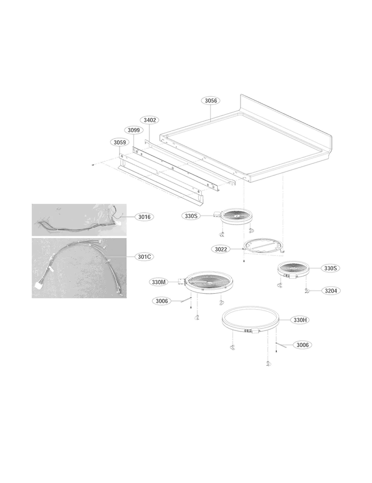 LG Part# MAL62963701 Barrier Assembly - Genuine OEM