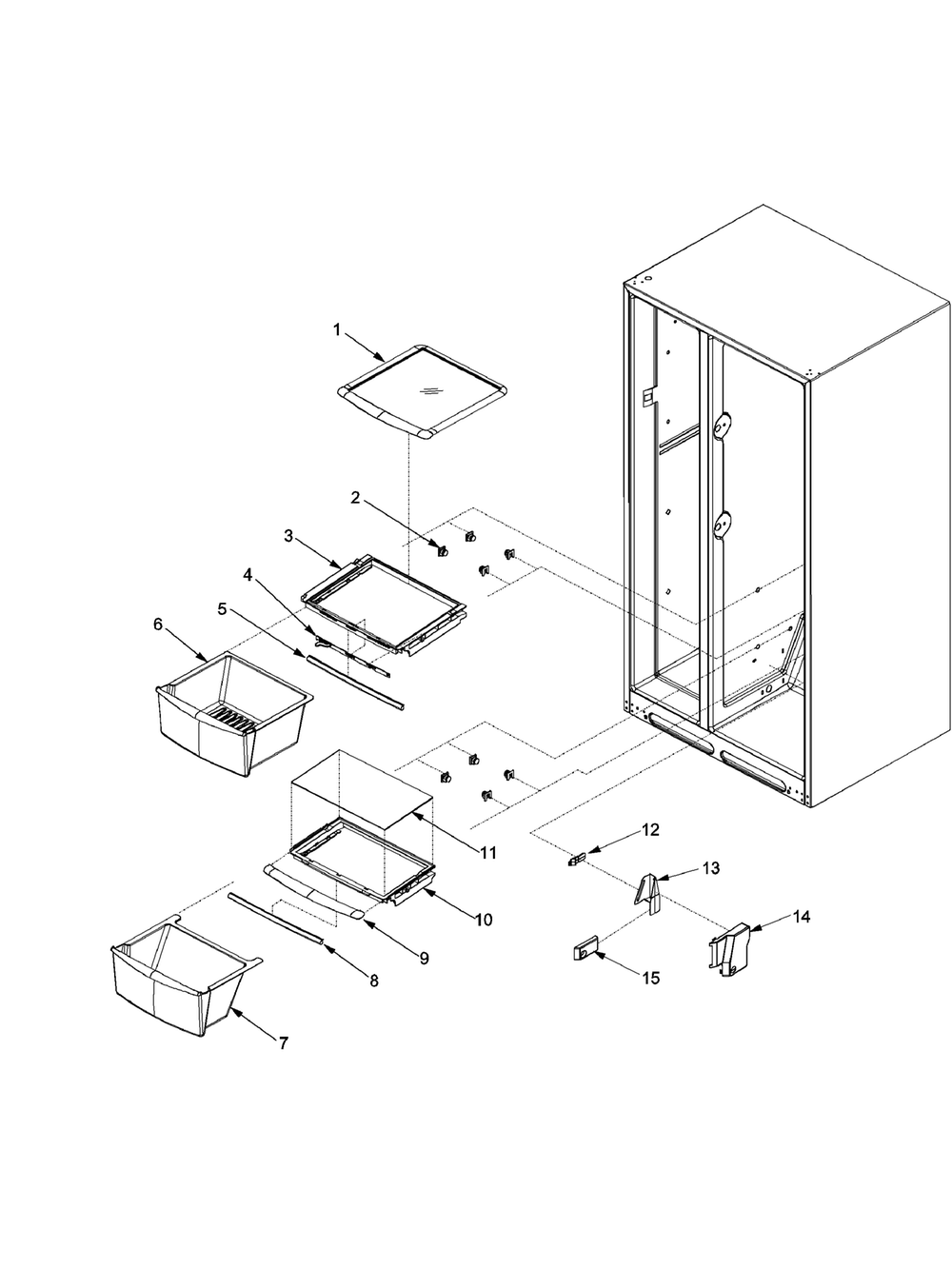 Whirlpool Crisper Drawer WP67001503