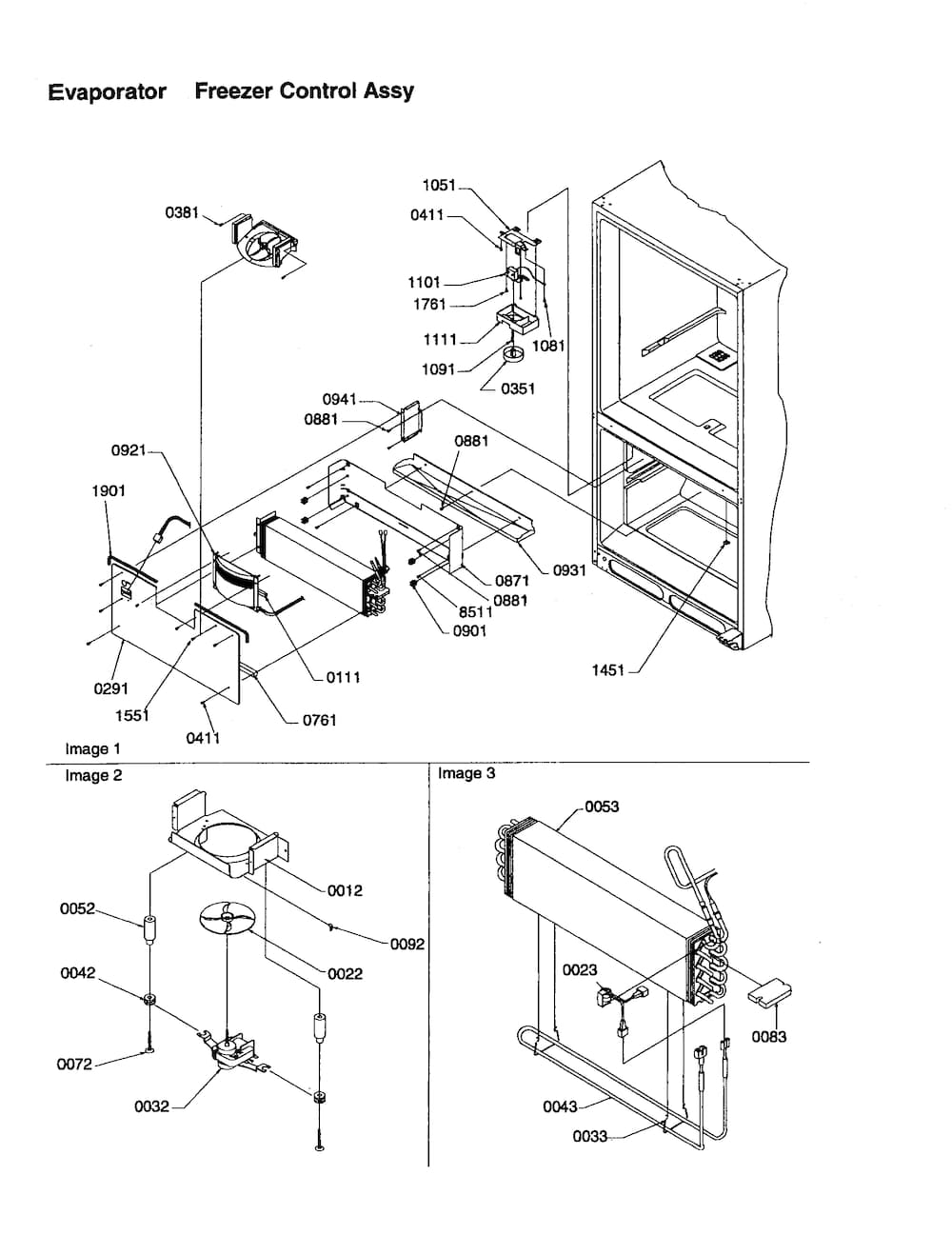 Whirlpool Evaporator Fan Motor Assembly WP12013209Q