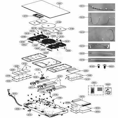 LG Part# MEA66095001 Air Guide - Genuine OEM