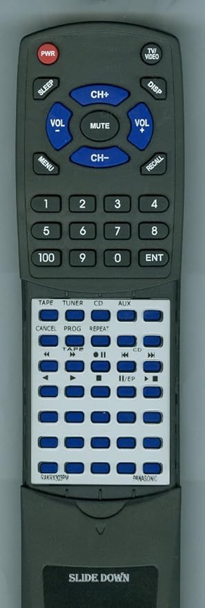 Panasonic Remote Control *Nla* - RAK-RX303PM