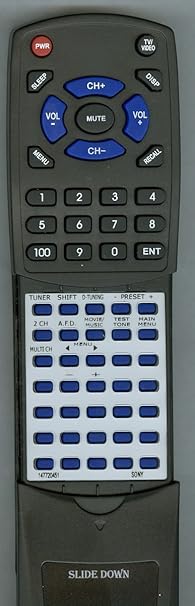 Sony Control Standard(Rm-U306B - 1-477-204-51