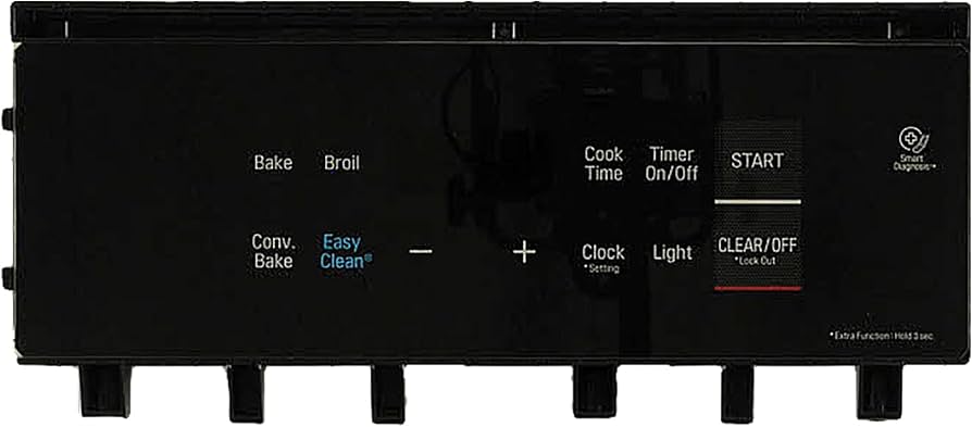 LG Touchpad Control Panel (Black) - AGM73329018