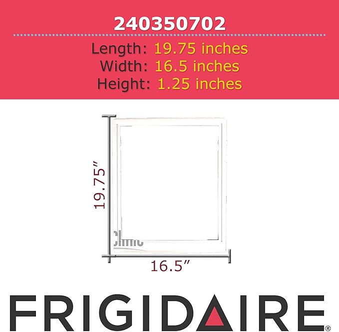 Frigidaire Refrigerator Upper Crisper Shelf Frame - 240350702