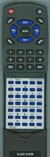 LG Electronics Part# AGF76578720 Remote Control (OEM)