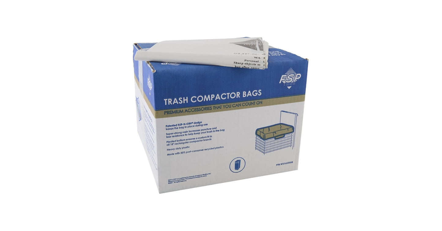 Whirlpool Trash Compactor Bags (60 Pack) – W10165293RB