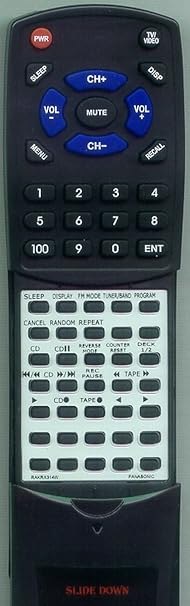 Panasonic Remote Control (Rxdt07) - RAK-RX157WH