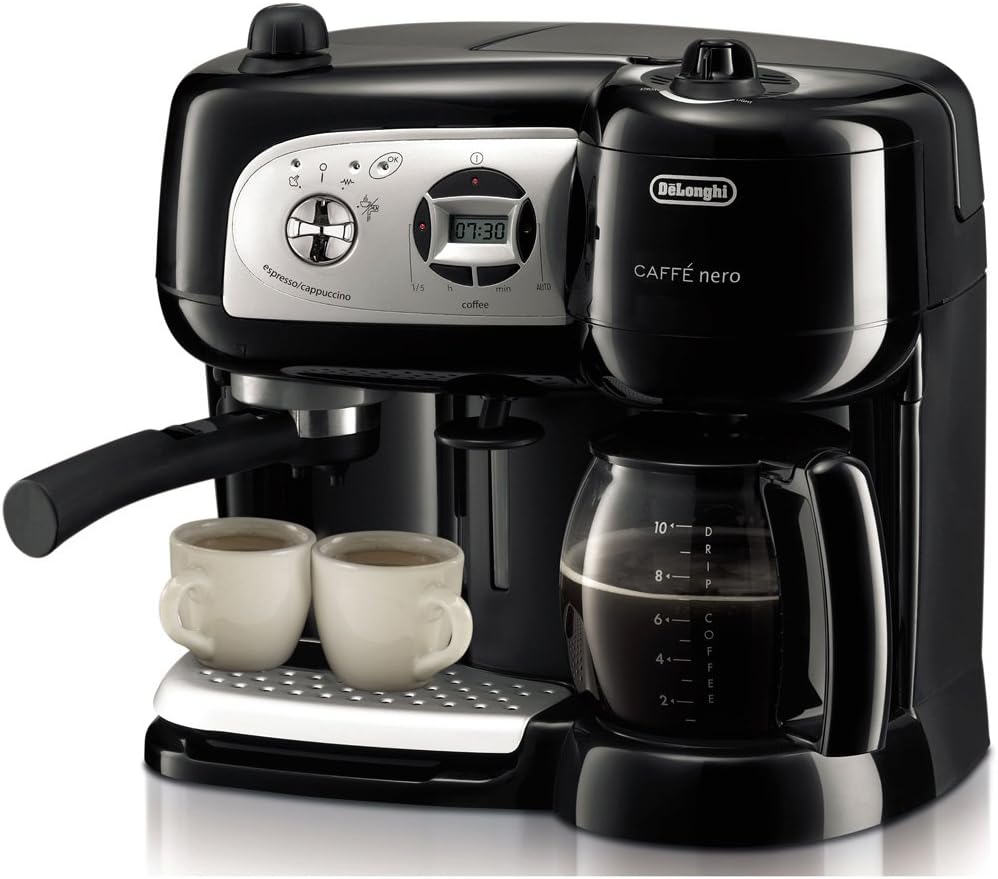Delonghi BCO264B Cafe Nero Combo Coffee & Espresso Maker