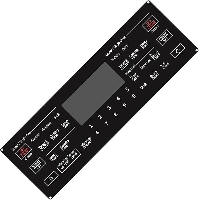 Samsung NE59J7850WG/AA User Interface Membrane Genuine OEM
