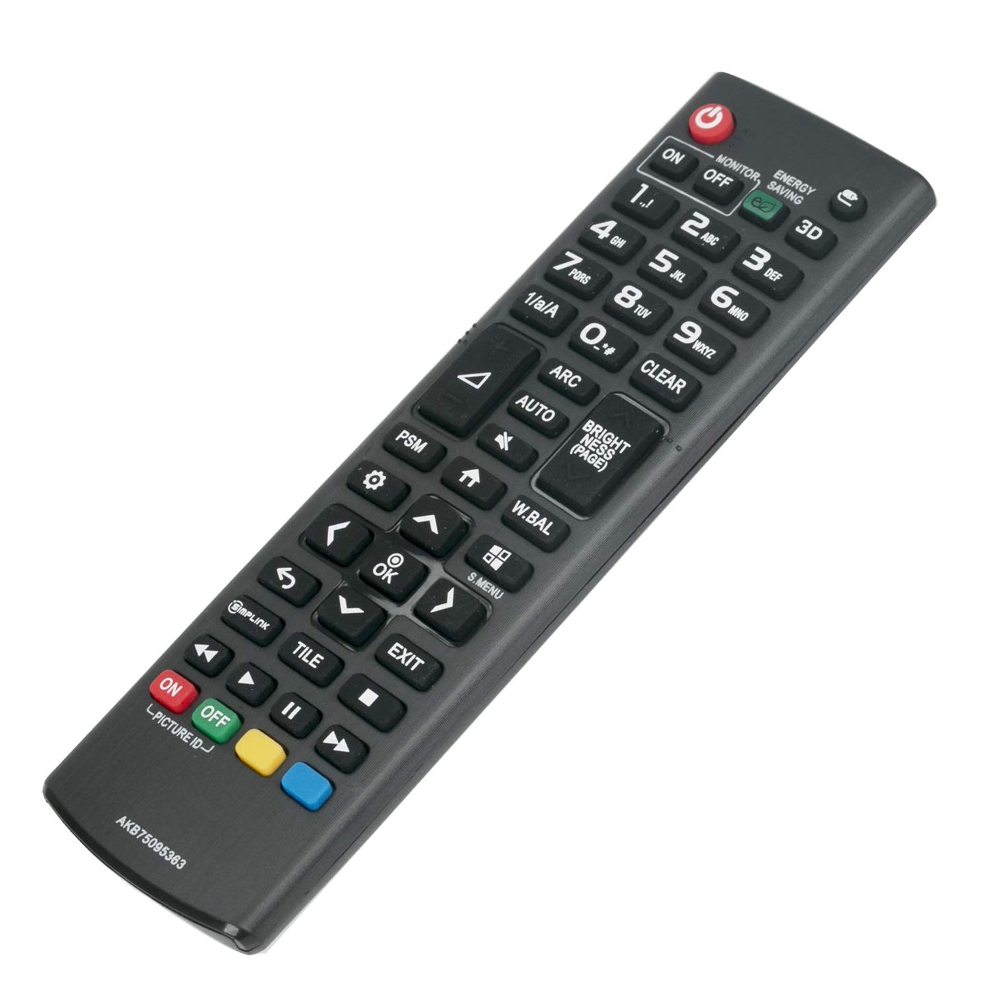 LG Remote Controller Assembly - AKB75095363
