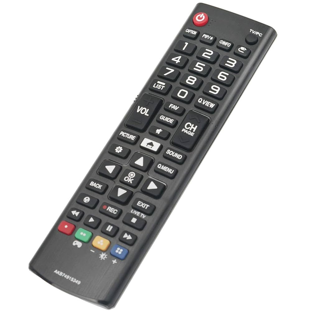LG Remote Controller Assembly - AKB74915349