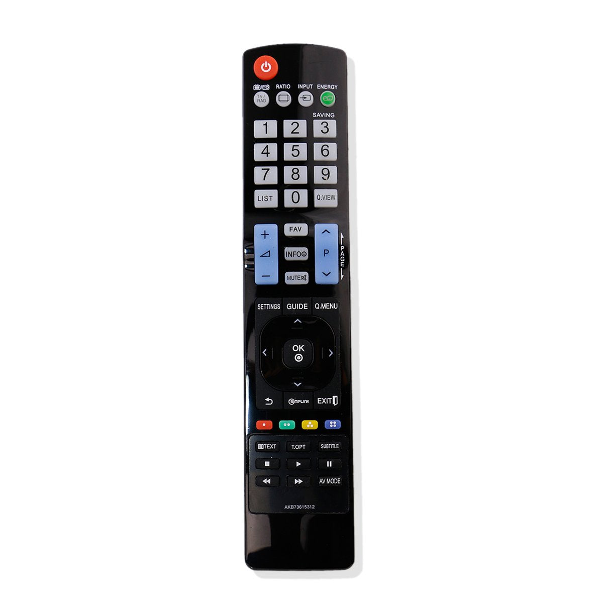 LG Remote Controller Assembly - AKB73615312