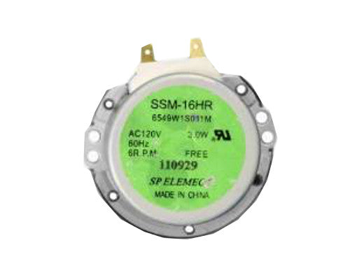 LG Part# 6549W1S017G Synchronous Turntable Motor (OEM)