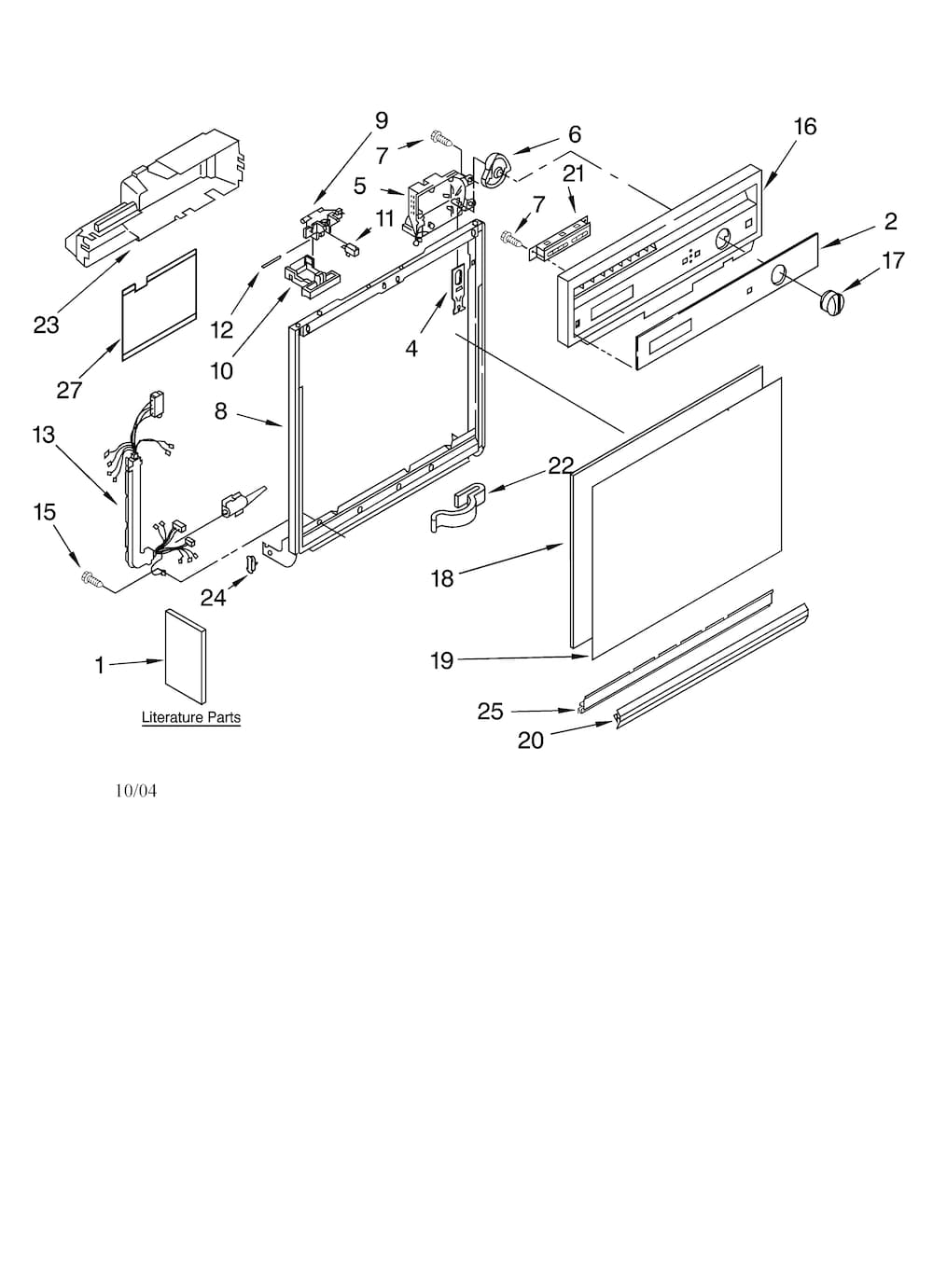 Whirlpool Latch Bolt WP3380854