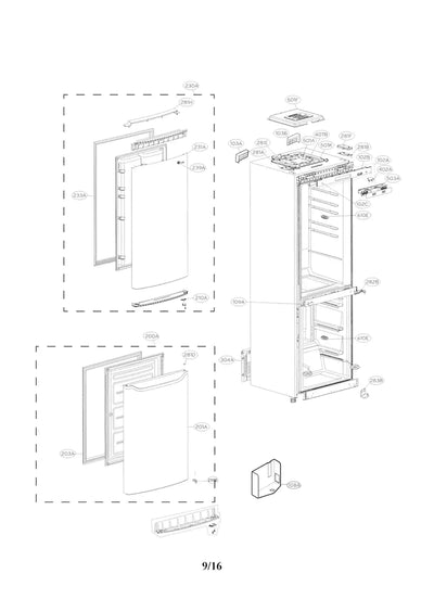 LG Part# EBR76347628 Electronic Control Board - Genuine OEM