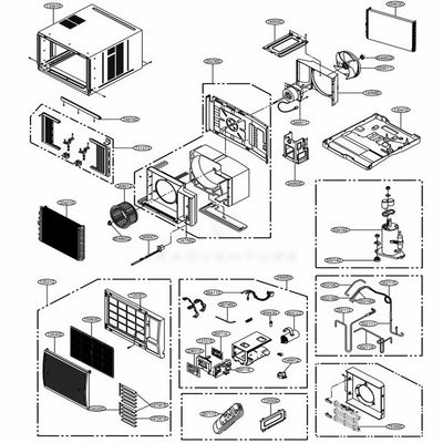 LG Part# MDD62962201 Escutcheon - Genuine OEM