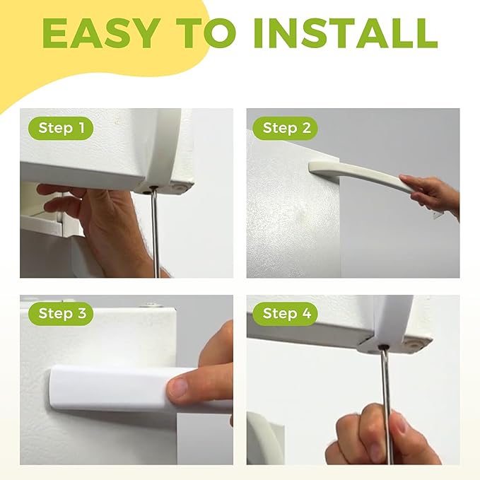 Frigidaire Refrigerator Door Handle (White) - 218428101