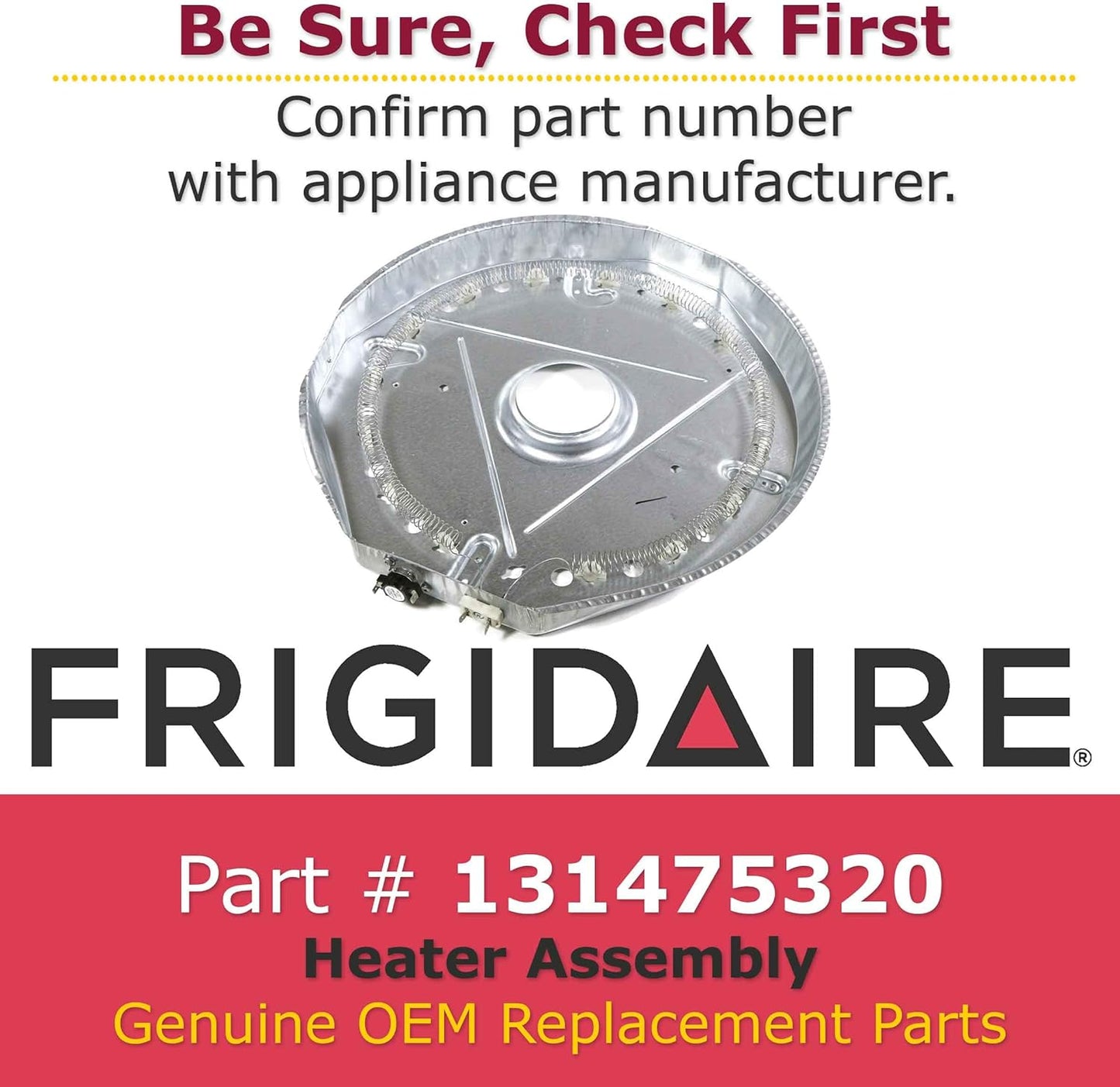 Frigidaire Dryer Heating Element 131475320