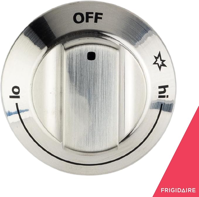 Electrolux E36GC76PRS2 Range Surface Burner Control Knob (Stainless)