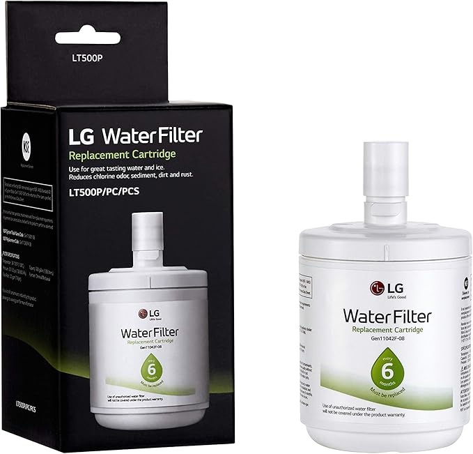 LG Refrigerator Water Filter 3-Pack (Lt500P3) - ADQ72910912