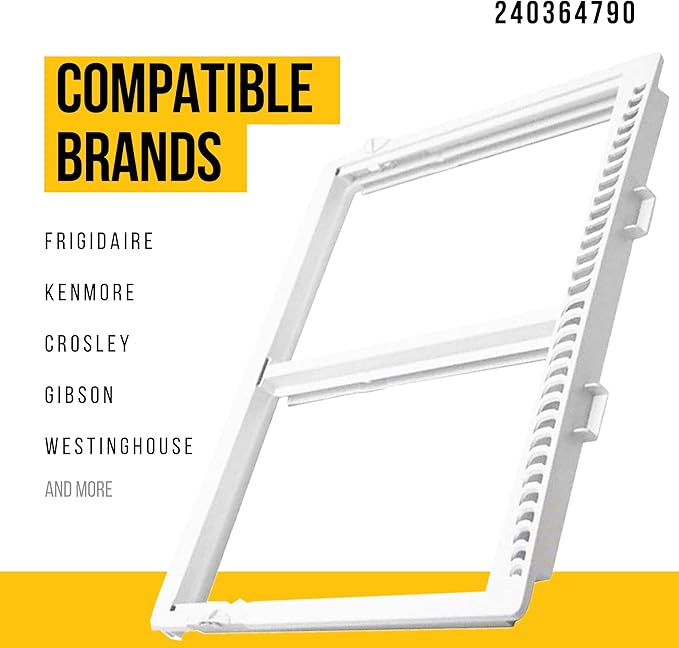 Frigidaire Refrigerator Crisper Pan Cover - 242201805