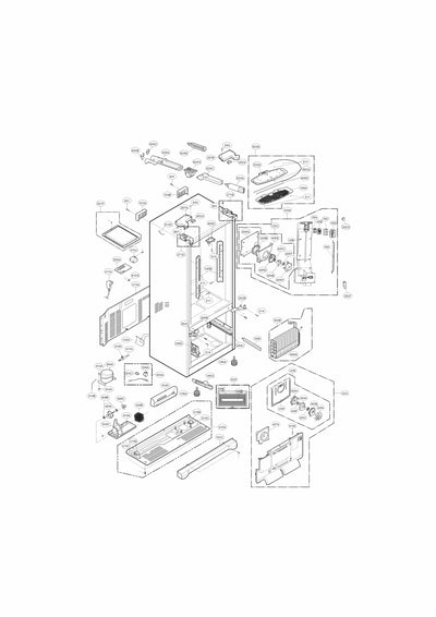 LG Part# EBR74796449 Main PCB Assembly - Genuine OEM