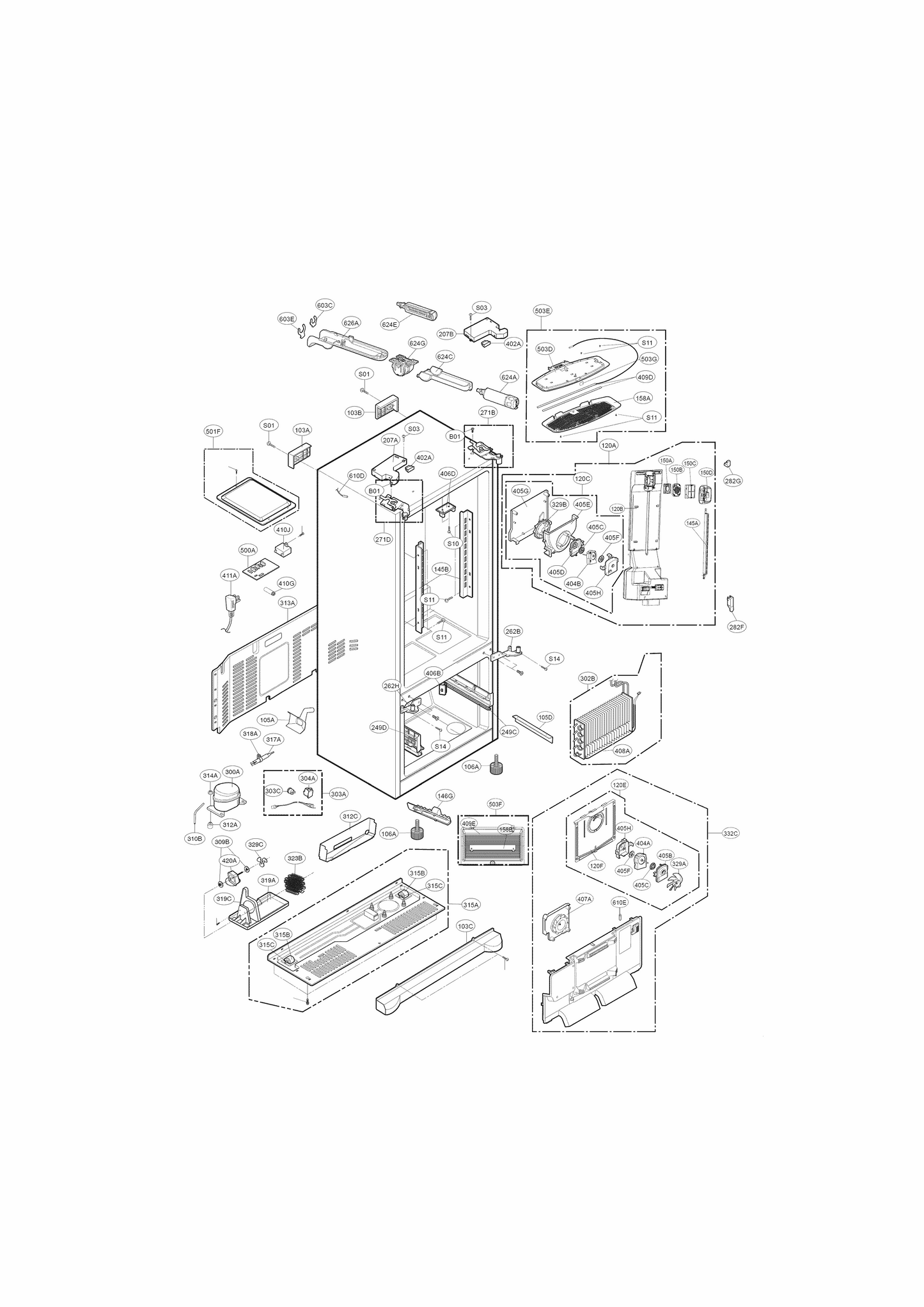LG Part# EBR74796449 Main PCB Assembly - Genuine OEM