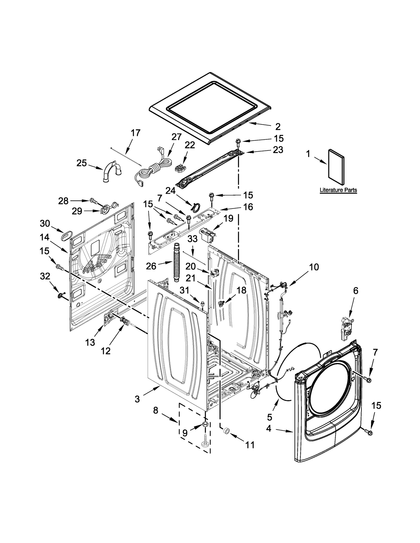 Whirlpool Door Lock WPW10443885
