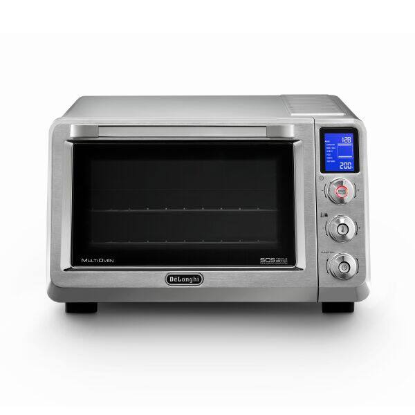 Delonghi EO241255MC Livenza Stainless Steel Digital Convection Oven, 0.8 cu ft.