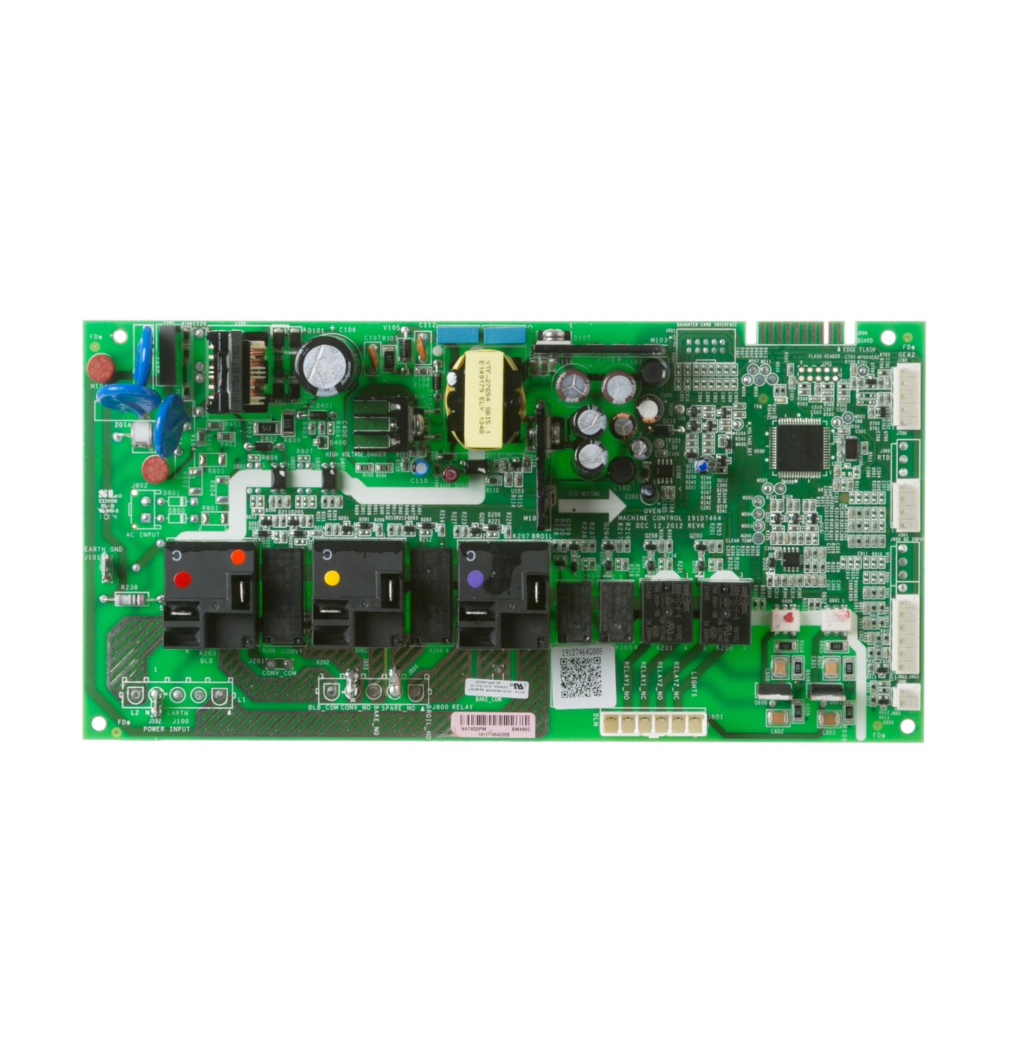 GE Electronic Control Board WB27X25554