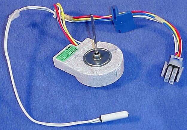 GE Refrigerator Evaporator Fan Motor w/Sensor GSH22VGPAWW