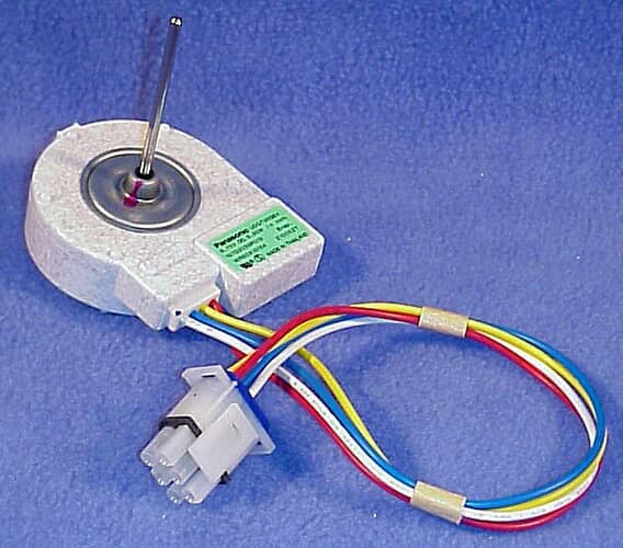 GE Refrigerator Evaporator Fan Motor (models w/o thermistor wire) GTS22KCMARCC