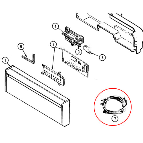 Midea Base Foam Assembly - 202280490005