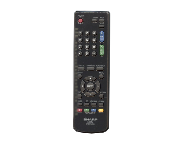 Sharp Part# 9JR9800000001 Remote Control (OEM)