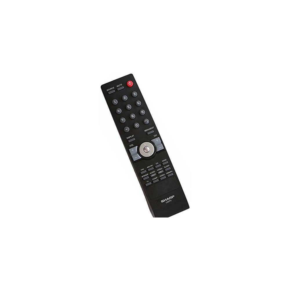 Sharp Part# 9JRR8BD9NESHR Remote Control - Genuine OEM