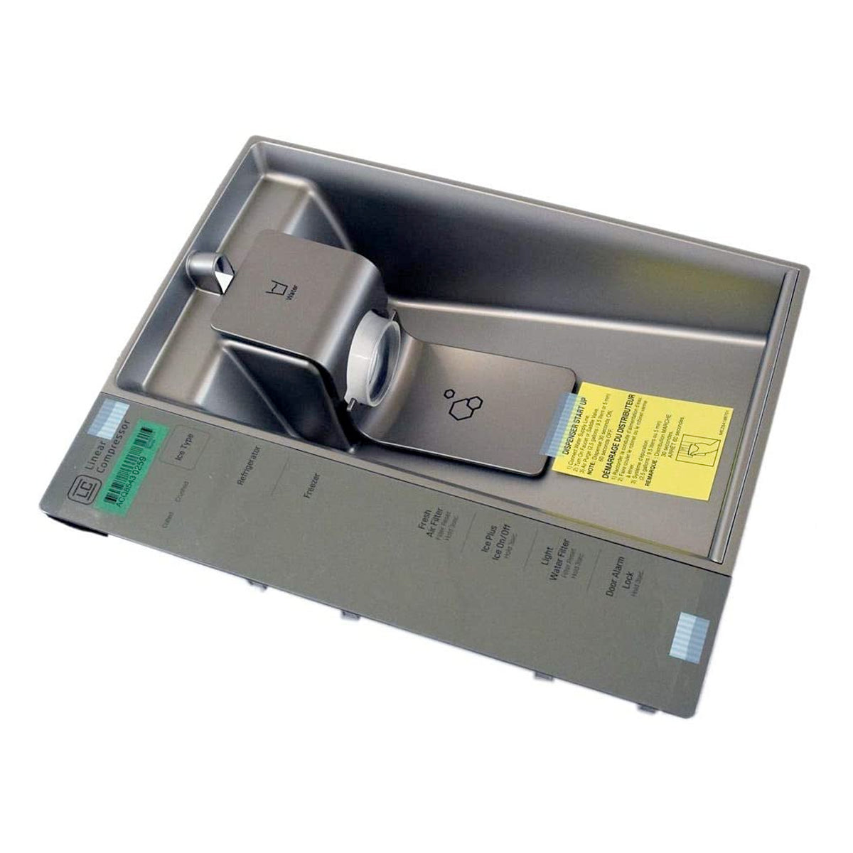 LG Refrigerator Water/Ice Dispenser Cover - Stainless LFXS29626S