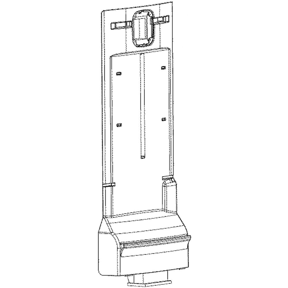 LG Part# ADJ74812506 Multi Duct Assembly - Genuine OEM