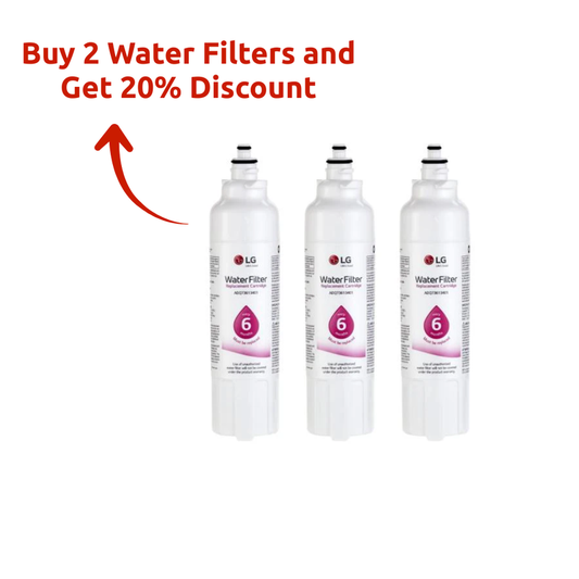 LG Part# ADQ75795104 Water Filter Assembly - Genuine OEM