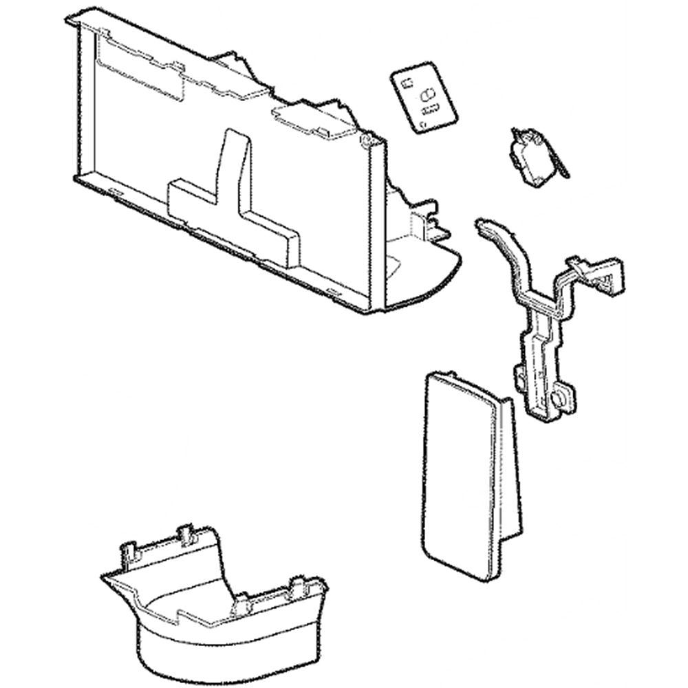LG Part# ADW73389905 Funnel Assembly - Genuine OEM