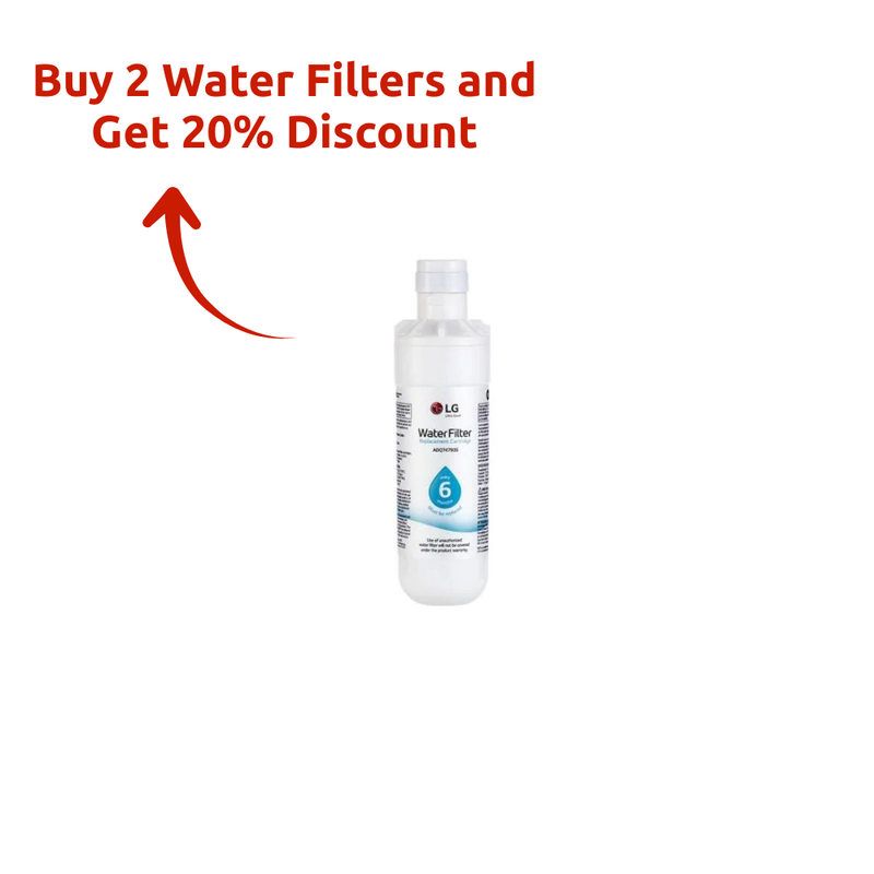 LG Part# AGF80300805 Water Filter Assembly - Genuine OEM