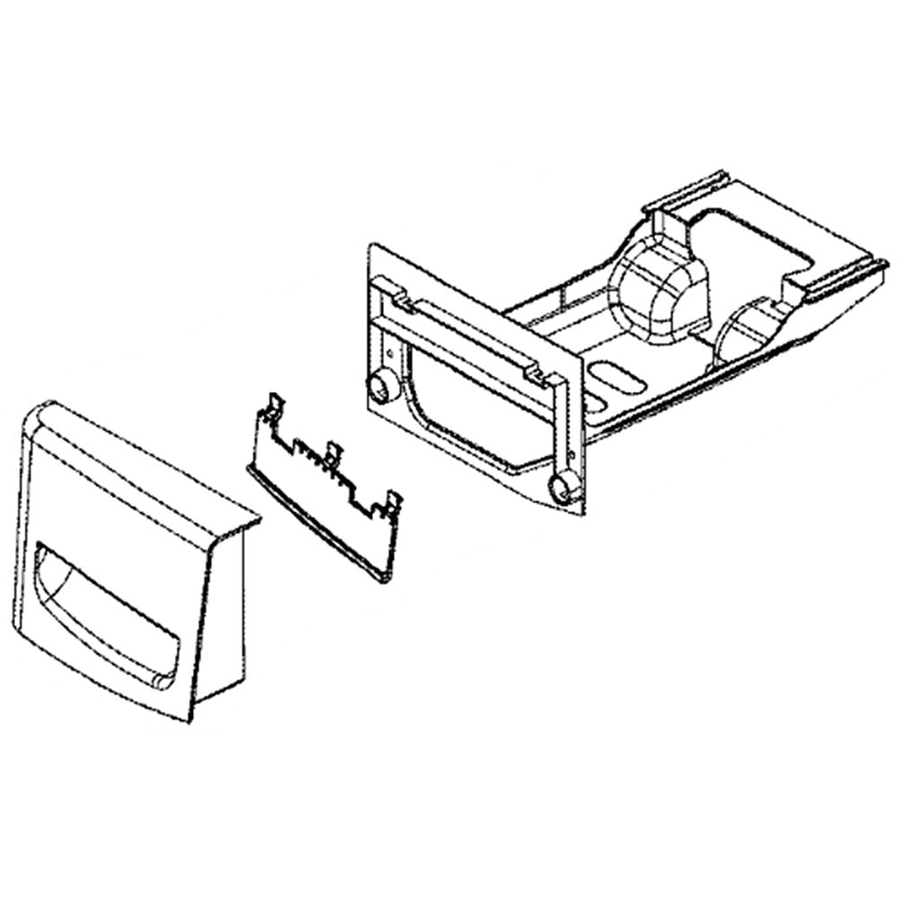 LG Part# AGL73678602 Drawer Assembly - Genuine OEM