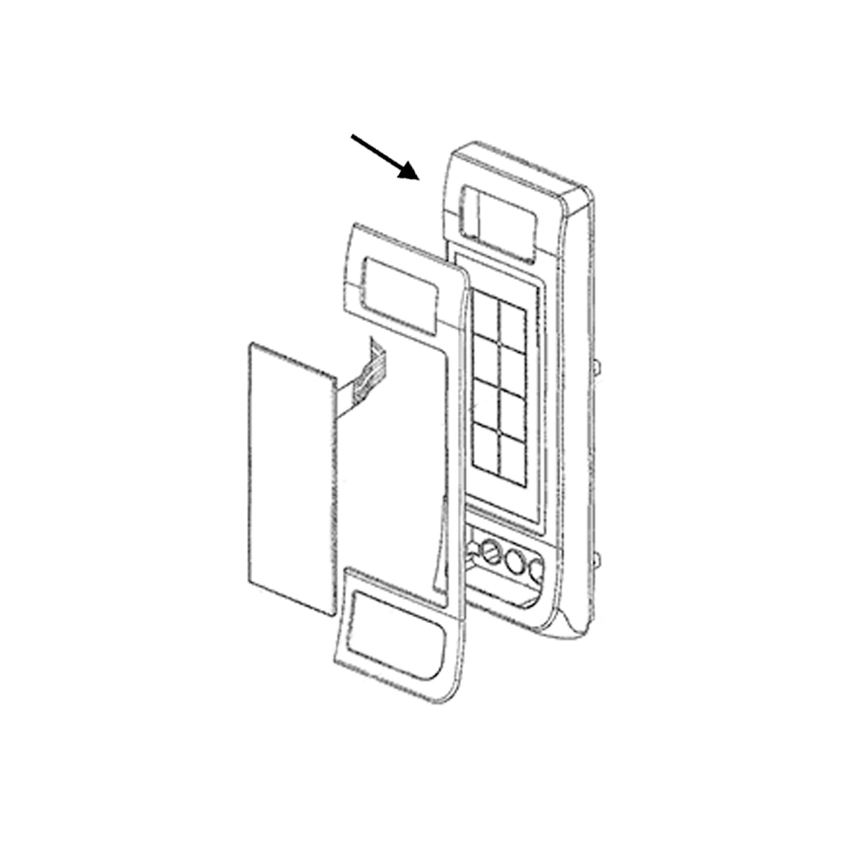 LG Part# AGM75009020 Parts Assembly - Genuine OEM
