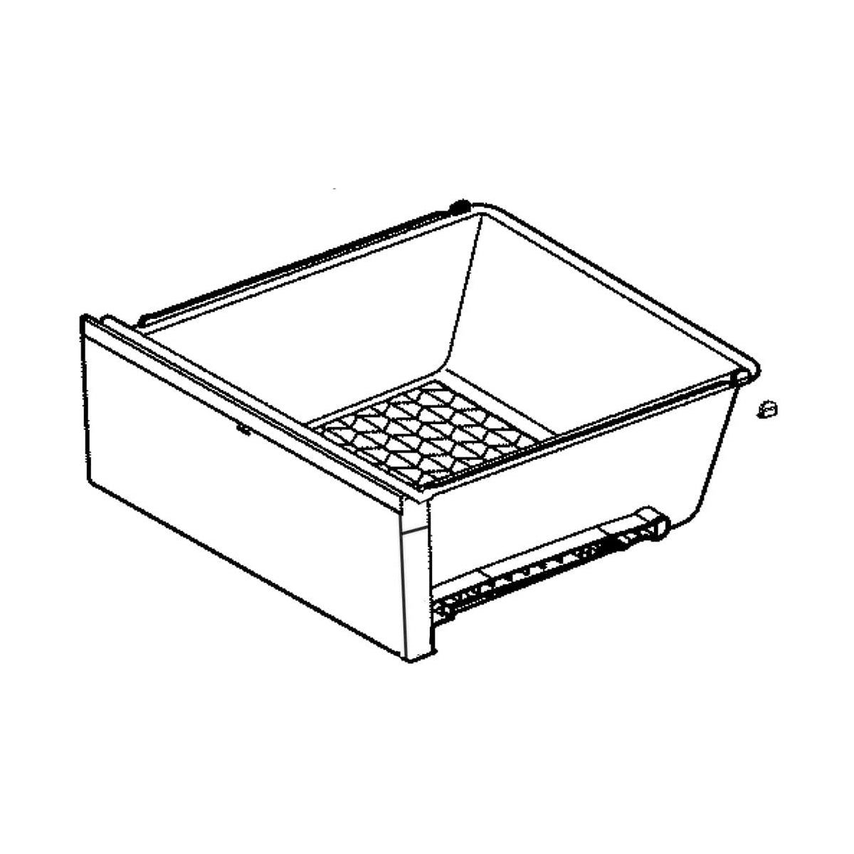 LG Part# AJP73334629 Drawer Tray Assembly - Genuine OEM