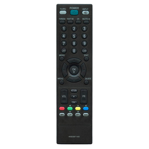 LG Remote Controller Assembly - AKB33871420