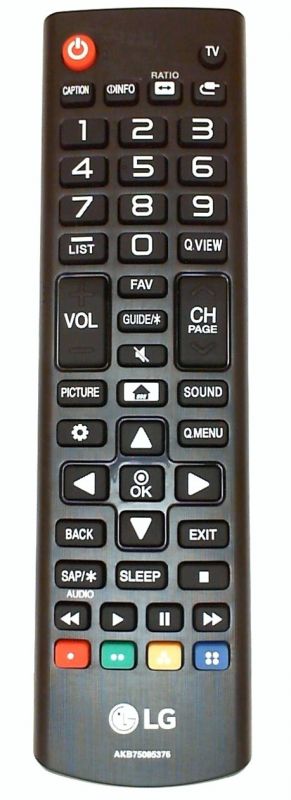 LG Part# AKB75095376 Remote Control Assembly - Genuine OEM