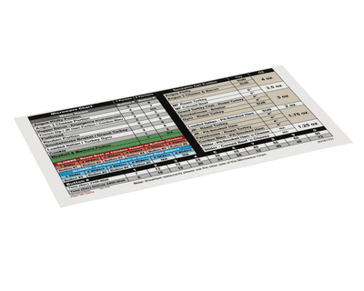 Amana Commerical Card-Menu - 20181701