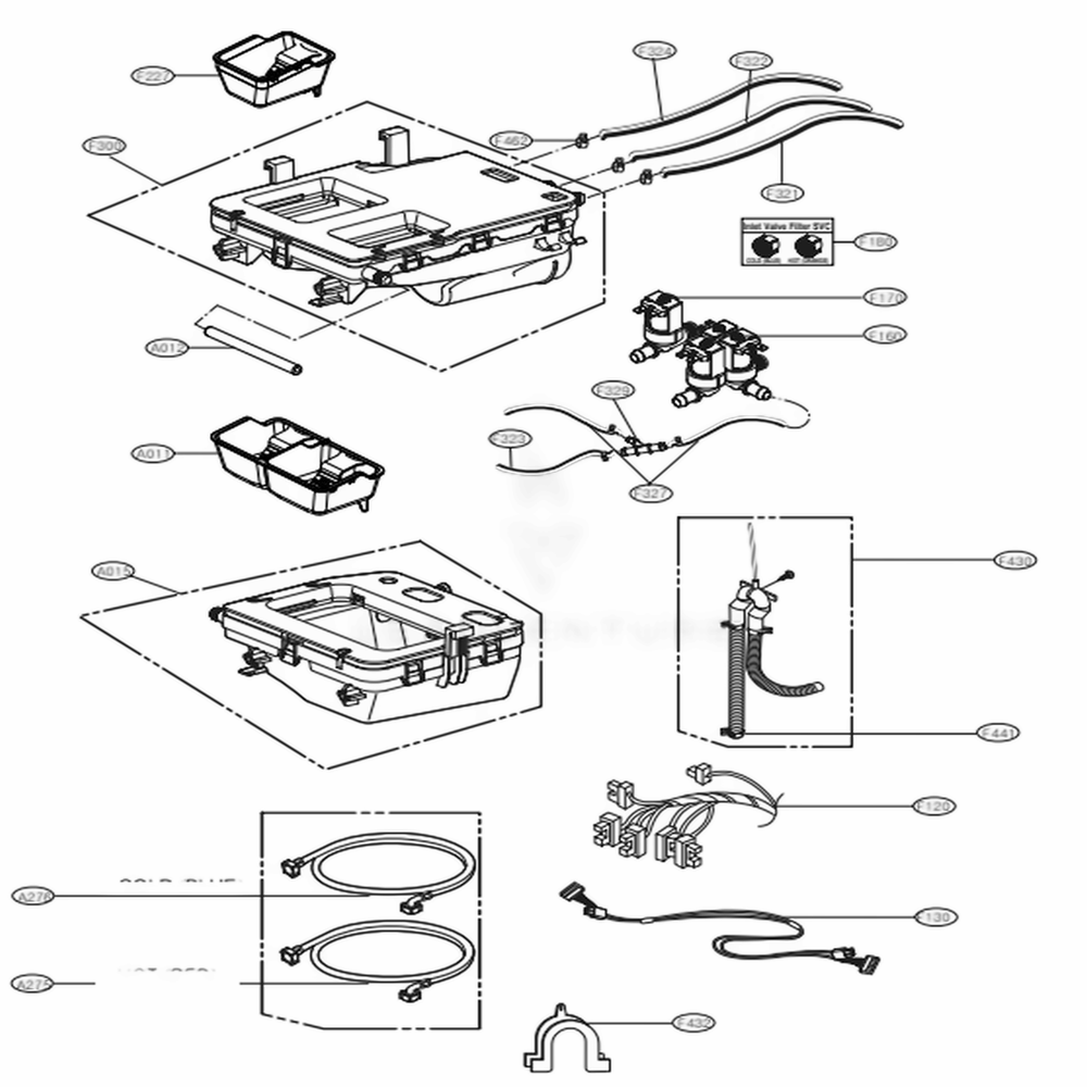LG Part# EAD61951322 Wire Harness (Multi) - Genuine OEM