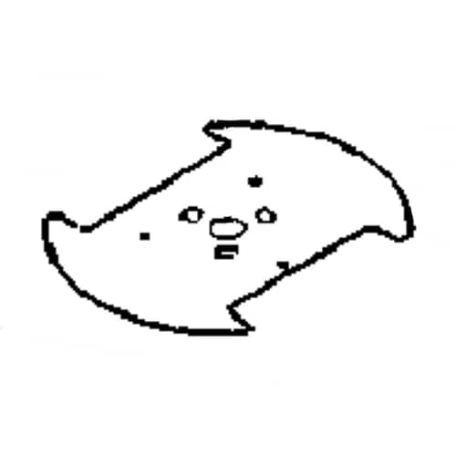 Bosch Part# 00651861 Fan Blade (OEM)