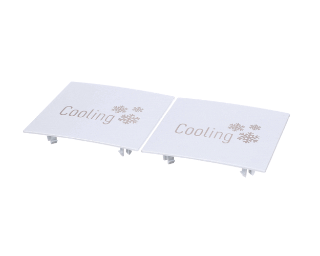 Blomberg Part# 4927580500 Square Fan Cover - Genuine OEM