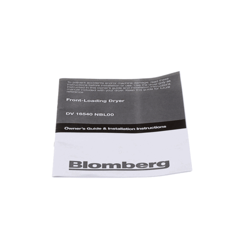 Blomberg User Manual - 2960310129